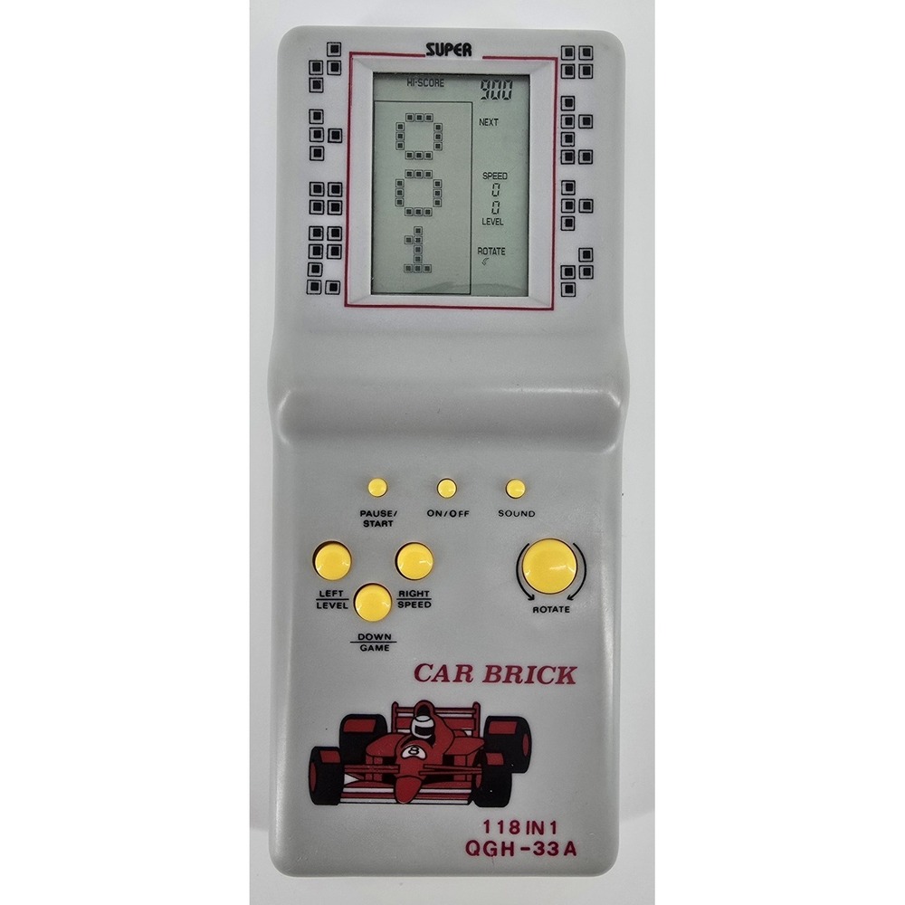 VTG‎ Pro-Star Multi 8 in 1 Game Battery Operated Hand Held LCD Car Brick QGH-33A